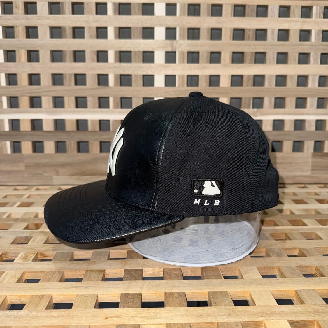 mlb 뉴욕 양키스 레더 프런트 캡 상품이미지3