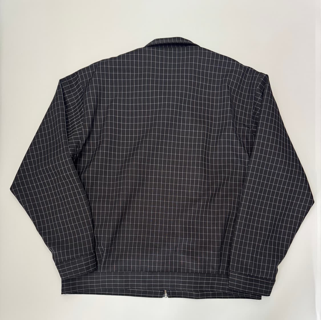 위캔더스 21ss 윈도우 체크 집업 자켓 L 상품이미지2