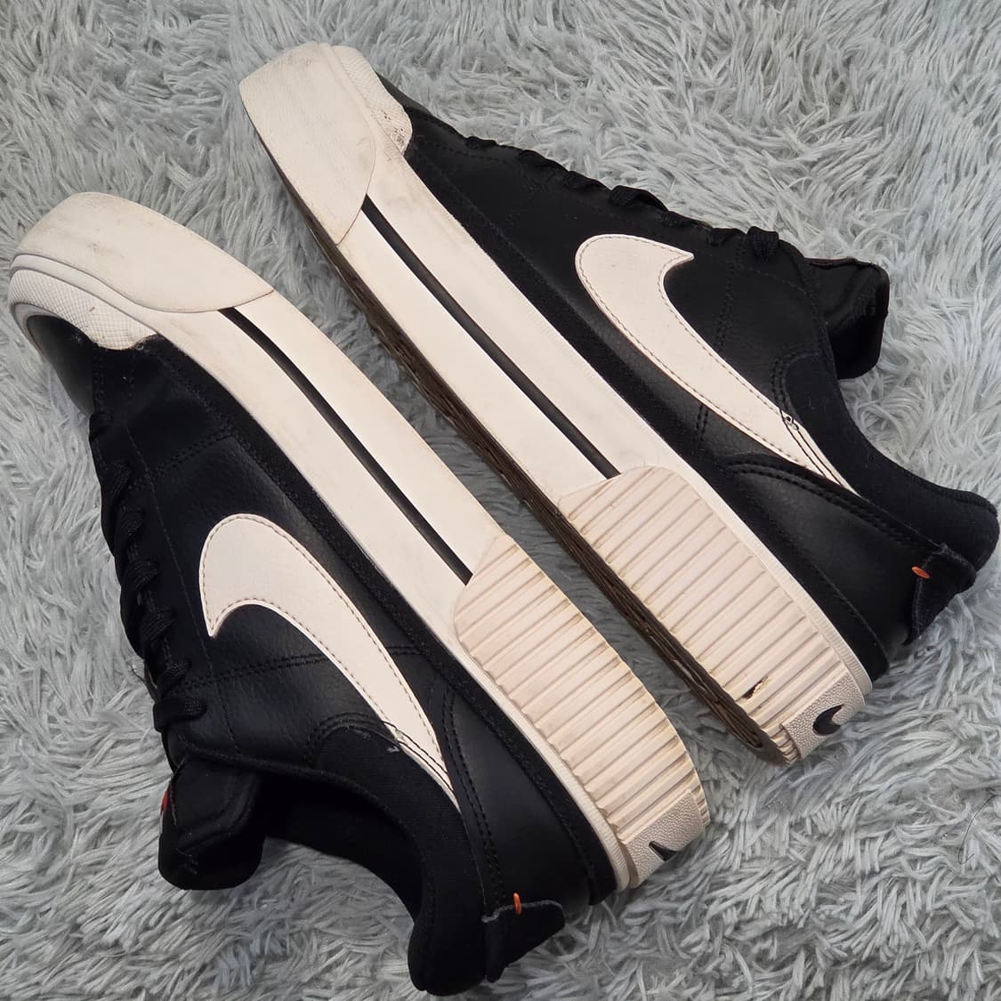 6q-6:나이키 코트 레거시 리프트 블랙 (27cm) 상품이미지8