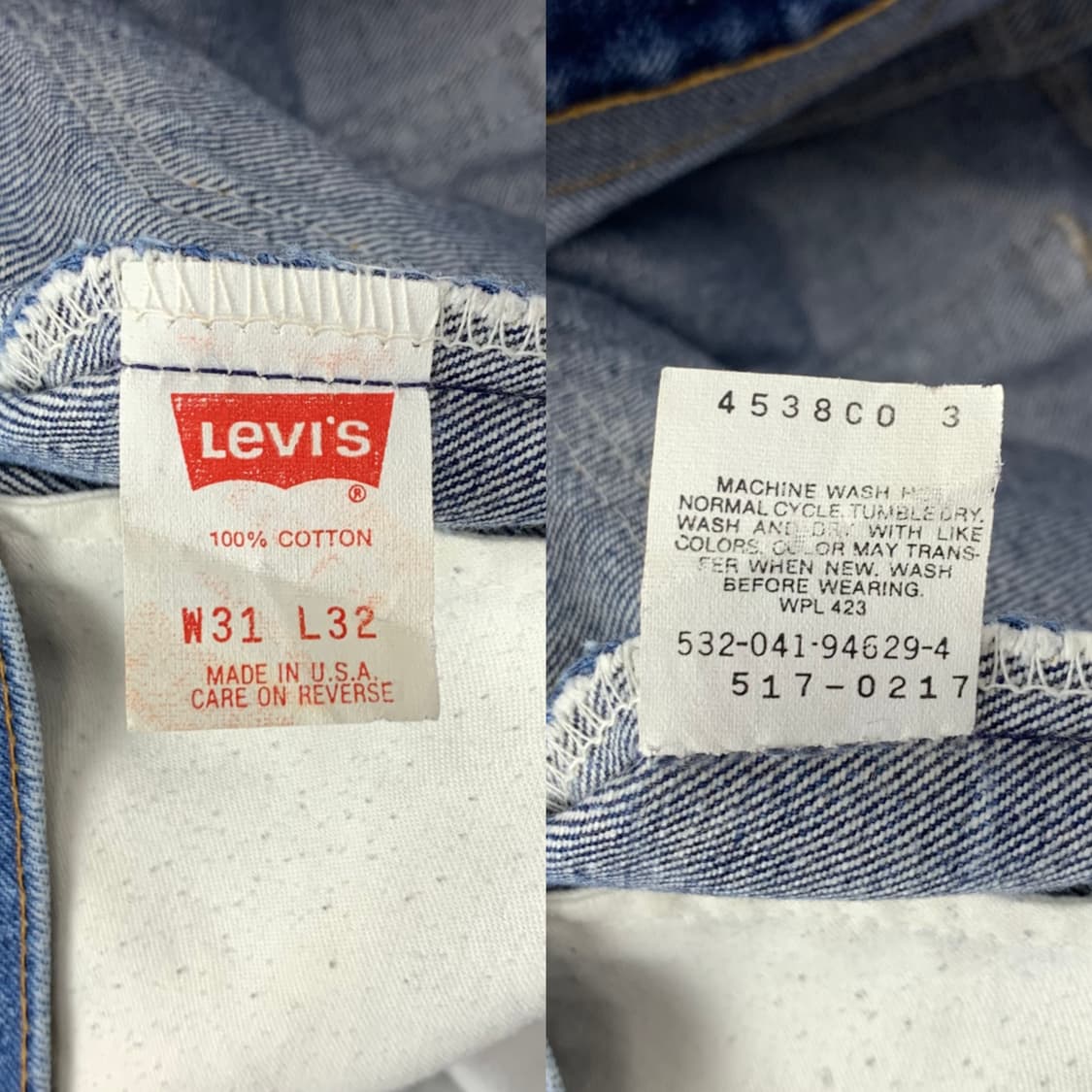 [31x32] 90s 리바이스 517 데님 팬츠 상품이미지9