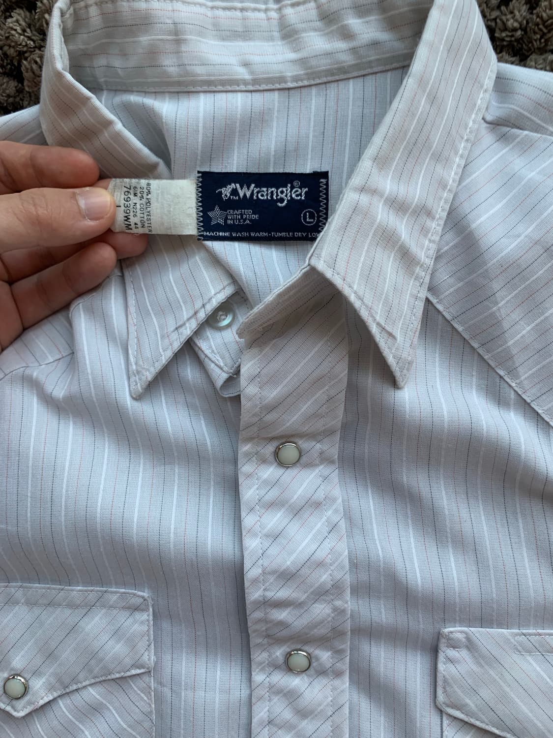 80's Wrangler Western Shirt 상품이미지2