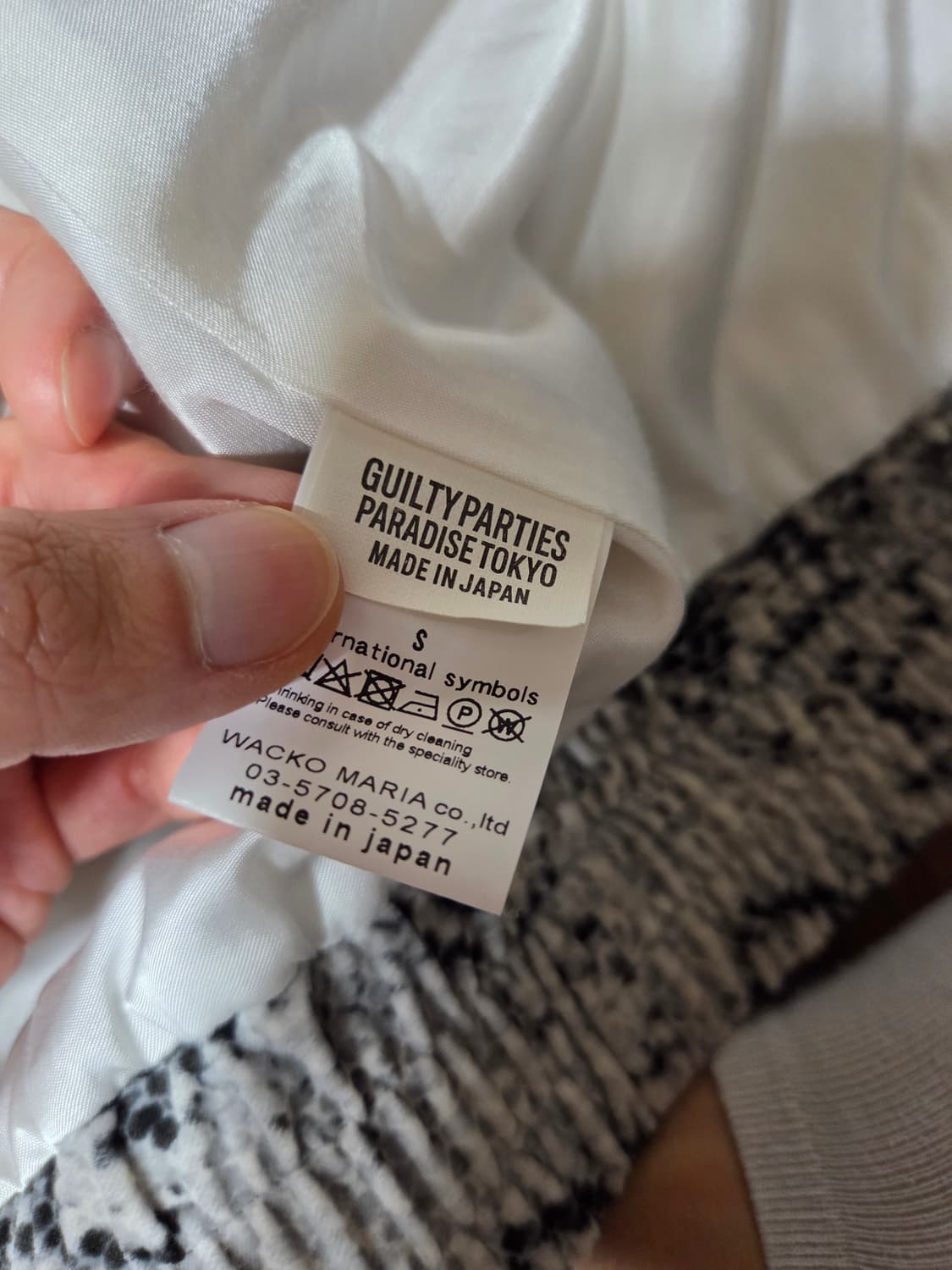 와코마리아 스네이크 벨벳 자켓 S 상품이미지4