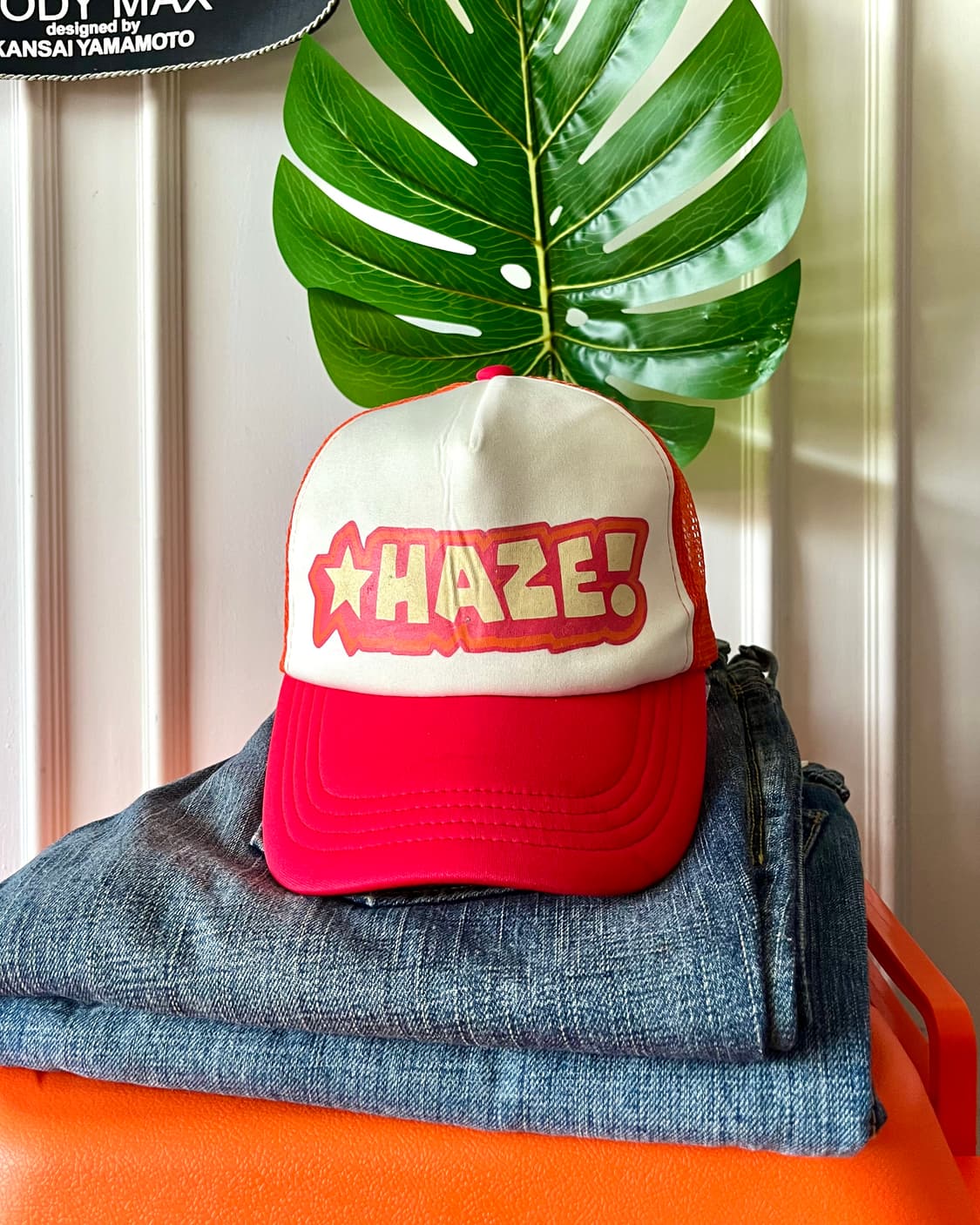 Jpn Vintage Lettering Printed Mesh Cap 상품이미지4