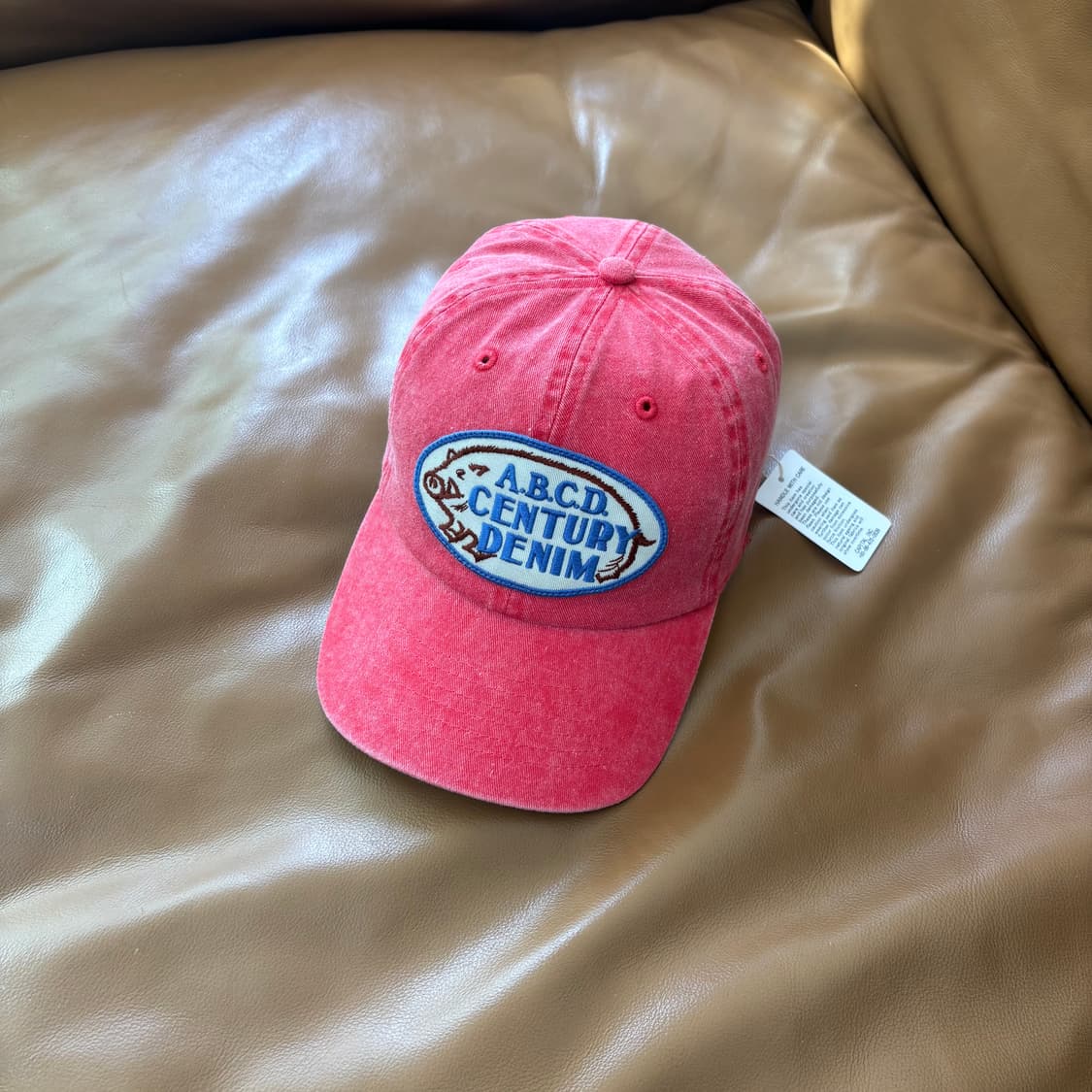 Kapital 캐피탈 오사카 한정 6패널 볼캡 모자 워시드 레드 상품이미지1