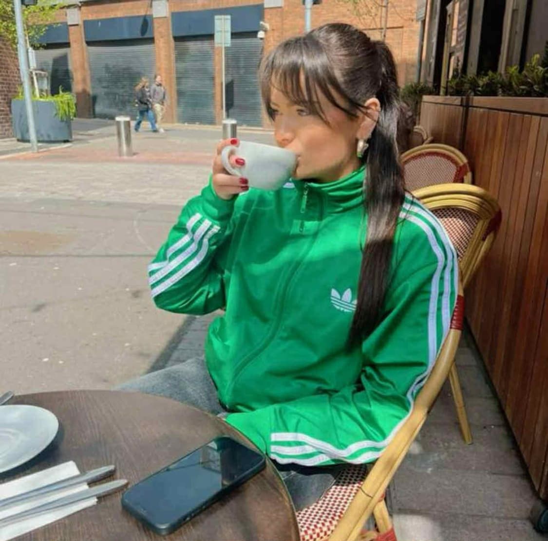 아디다스 핀터깔 구파이어버드 초록 대장급 트랙탑 희귀져지(95) 상품이미지2