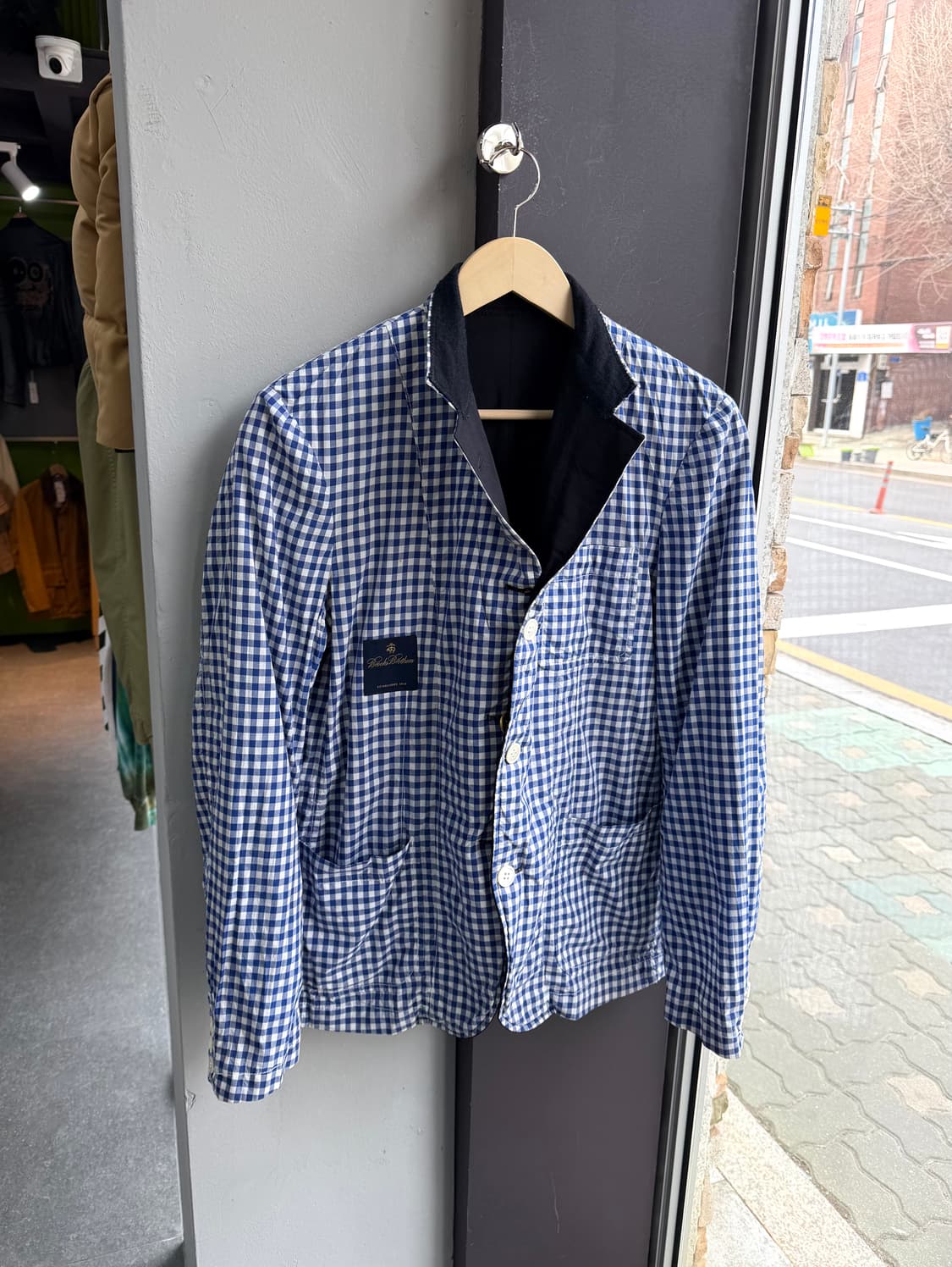 L/ 준야 와타나베 x 브룩스 브라더스 리버시블 블레이저 상품이미지7