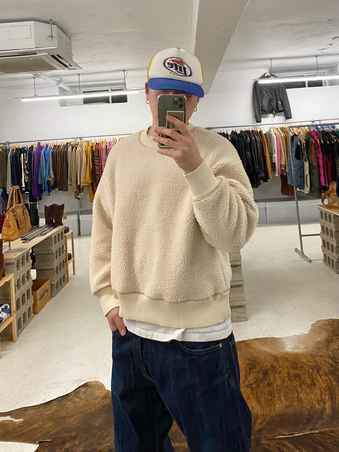 JW ANDERSON x UNIQLO fleece top JW앤더슨 상품이미지1