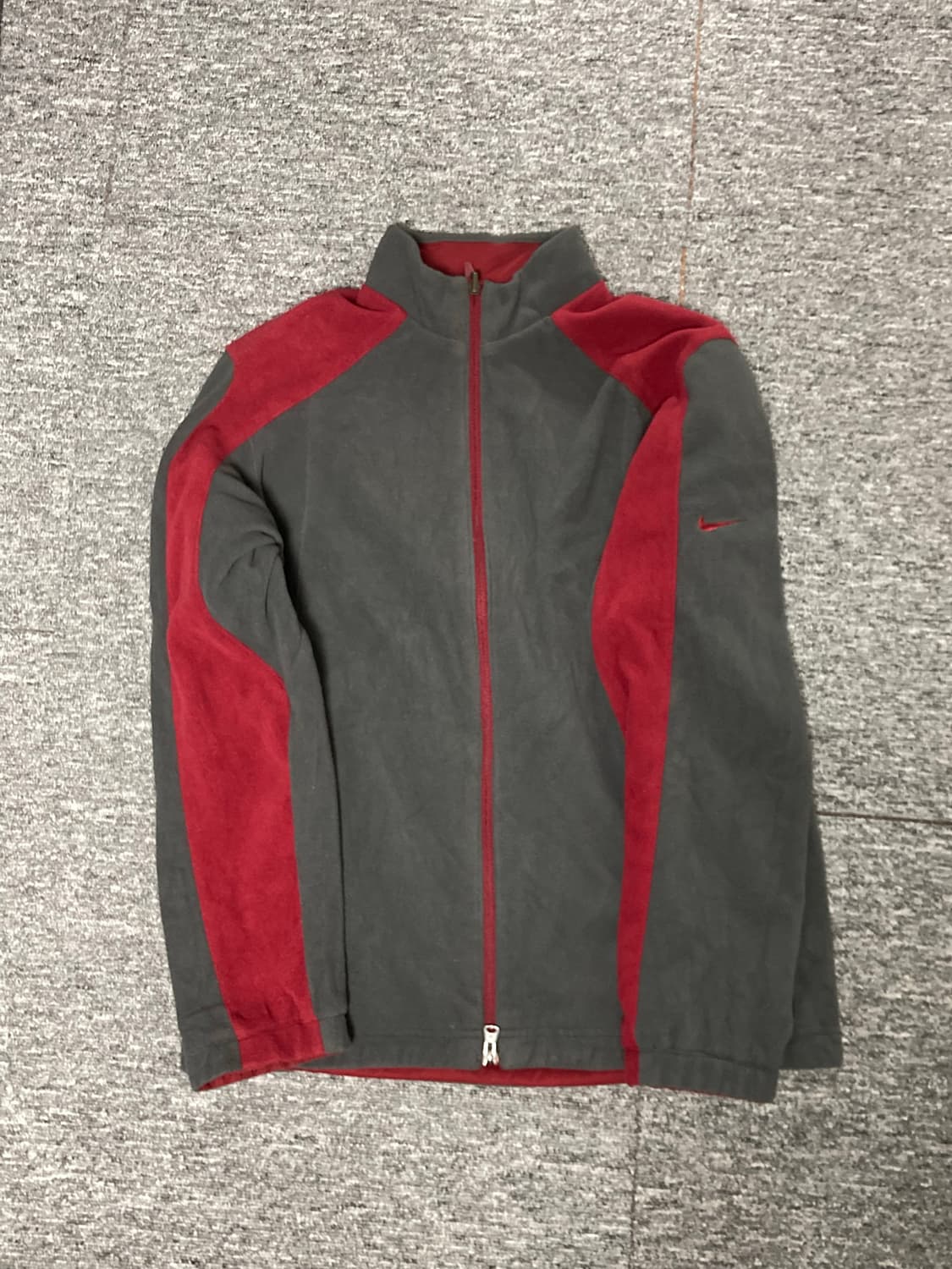 나이키 써마핏 리버시블 플리스 자켓 레드&그레이M 상품이미지7