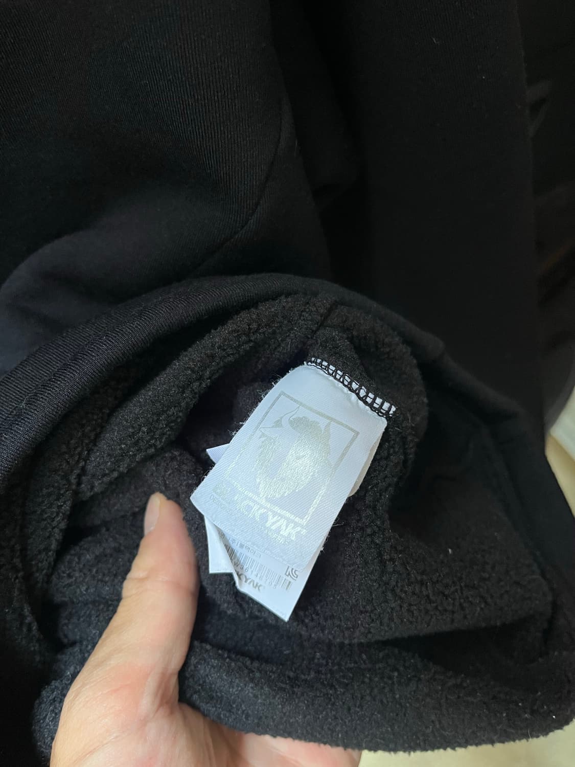 블랙야크 반집업 기모 티셔츠 [등산 아웃도어 백패킹] 상품이미지4