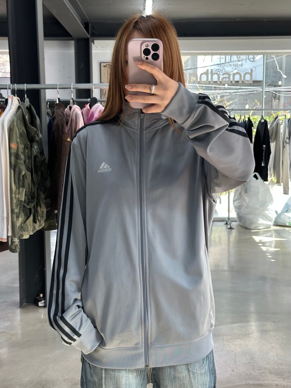 아디다스 그레이 트랙 져지 상품이미지4