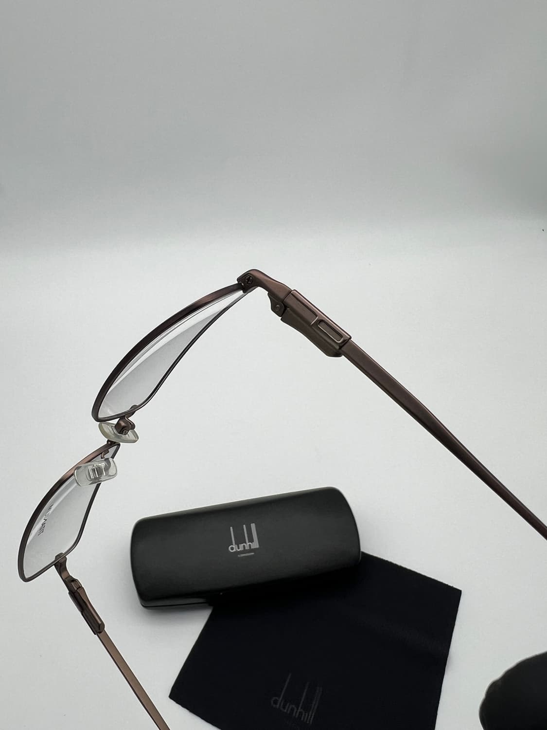 던힐 dunhill 직사각 메탈테 안경 DU06404 상품이미지7