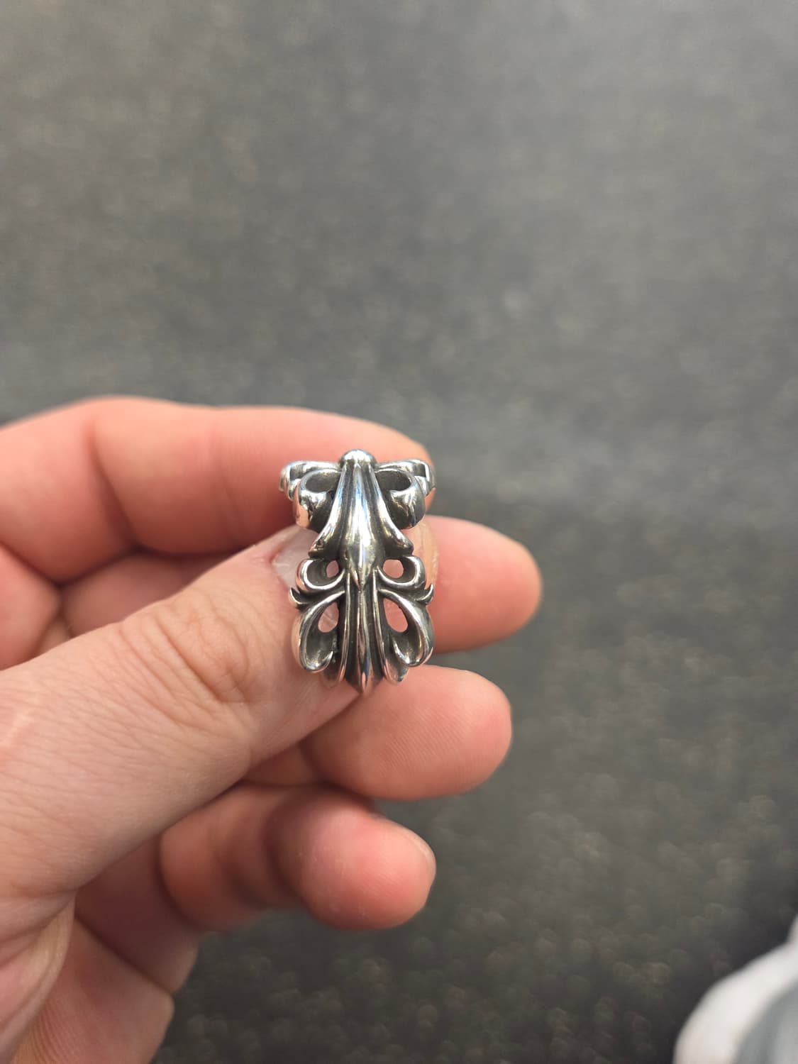 정품 크롬하츠 더블 플로랄링 상품이미지3