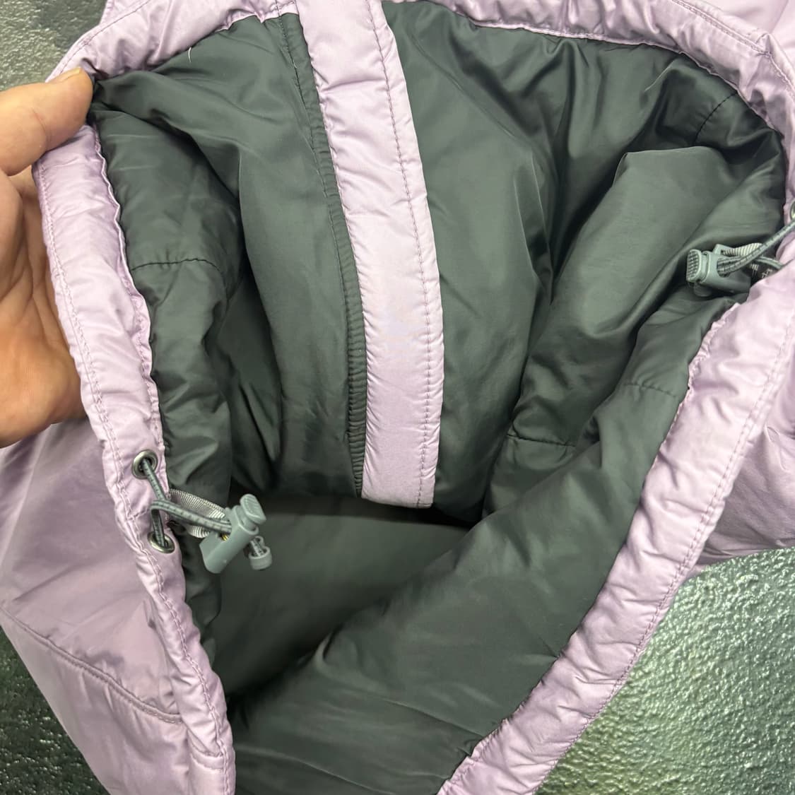 (85)노스페이스패딩조끼라벤더 상품이미지5