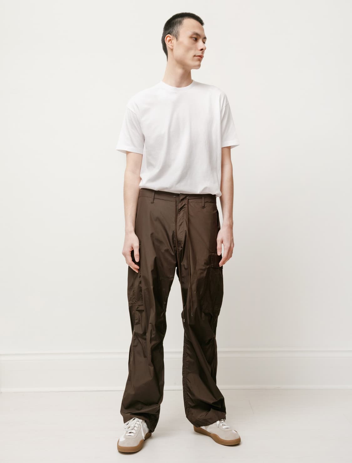 [3] 오라리 나일론 퍼티그 카고 팬츠 브라운 상품이미지1