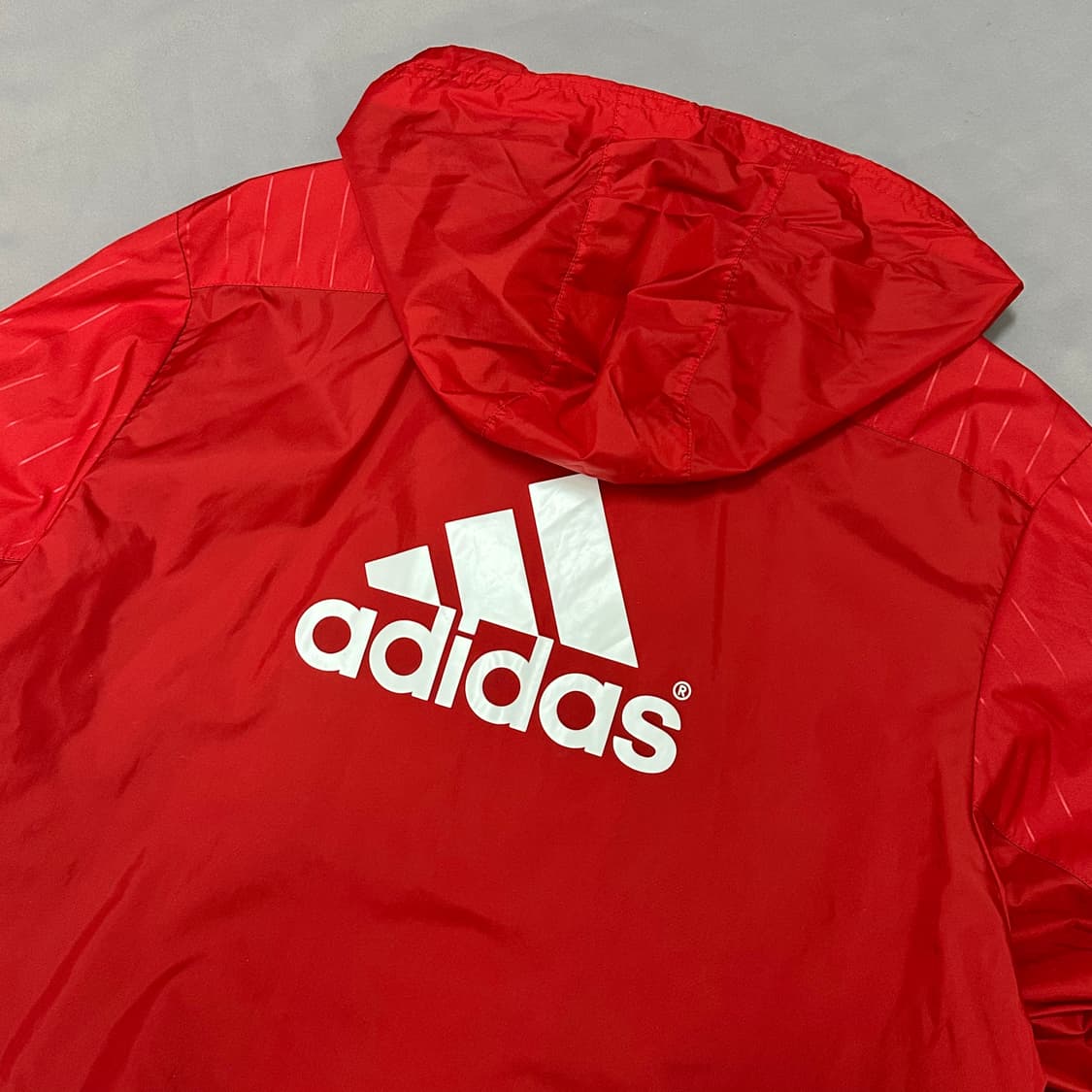 아디다스 바이에른뮌헨 레드 바람막이 M 상품이미지9