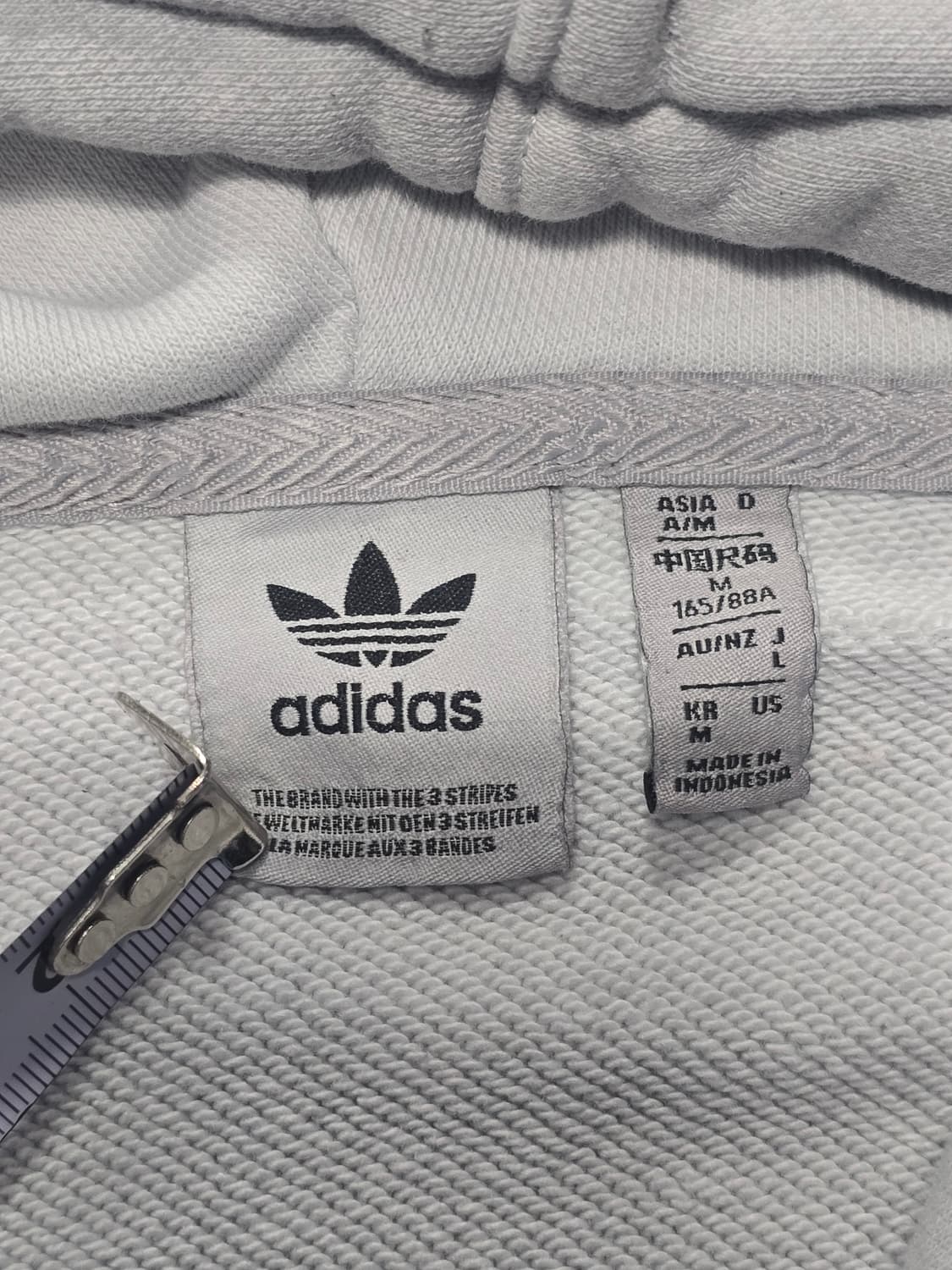 아디다스 adilenium2 워시드 오버사이즈 풀 집업 상품이미지5