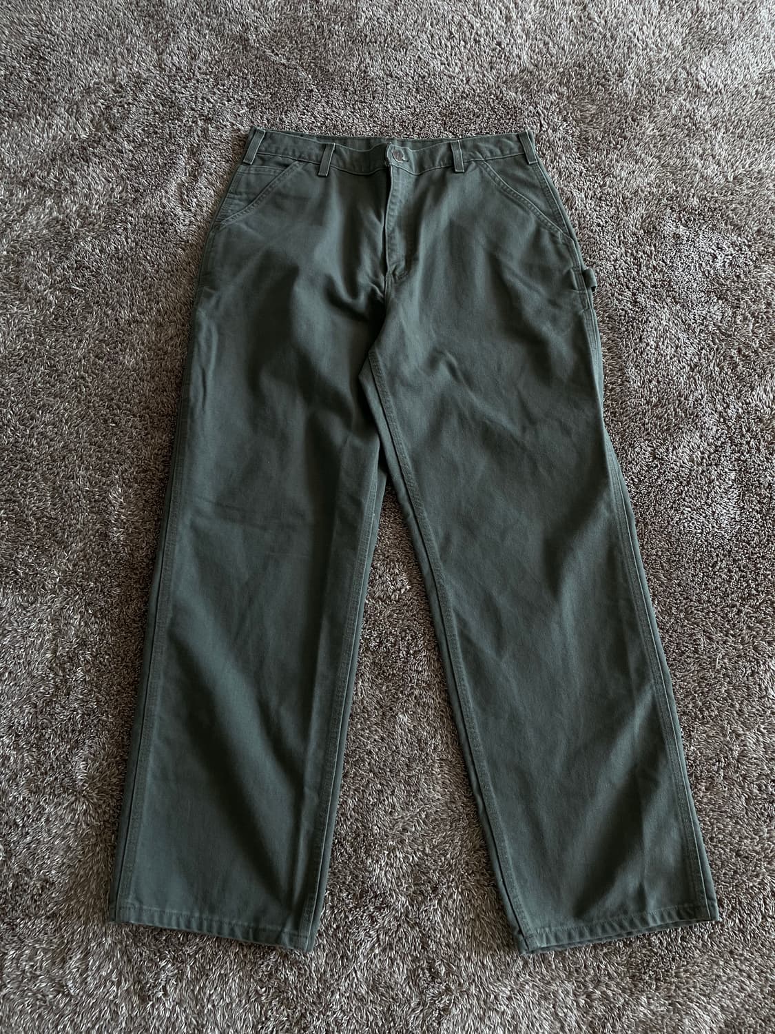 Carhartt B11 mos 카펜터팬츠 모스그린 칼하트 상품이미지1