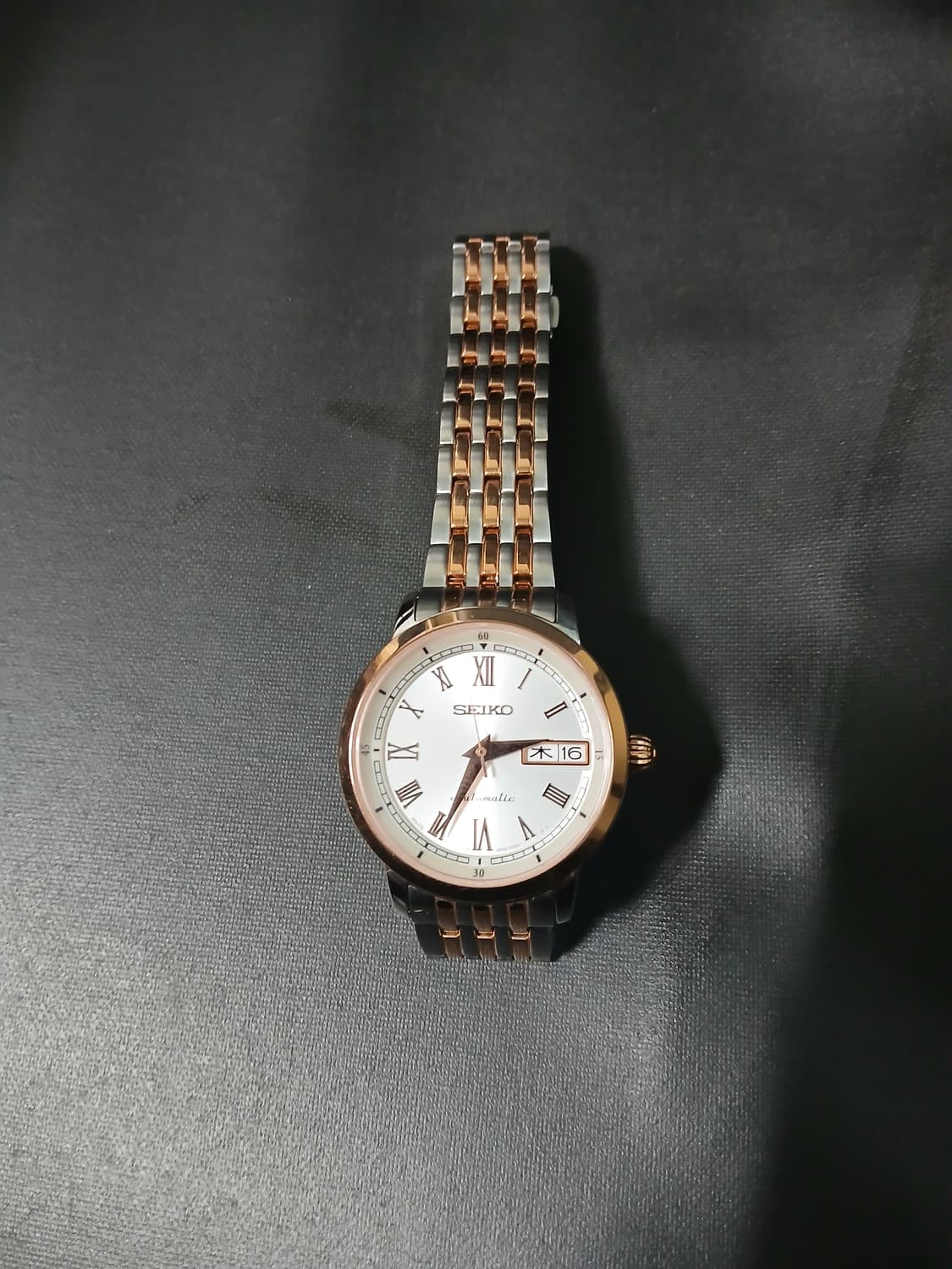 세이코 오토매틱 콤비 시계 상품이미지1
