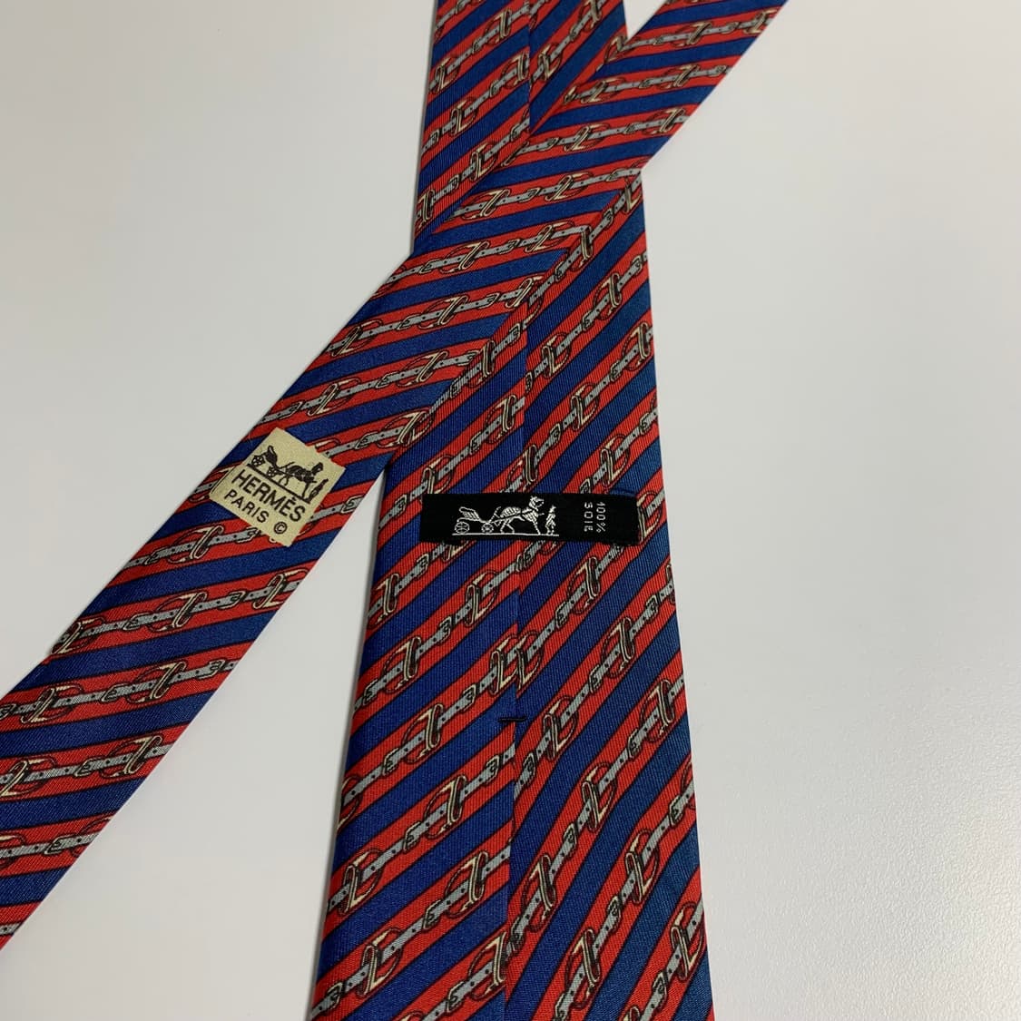 에르메스(HERMES) 명품넥타이 프랑스 100실크 빈티지넥타이 A등급 상품이미지5