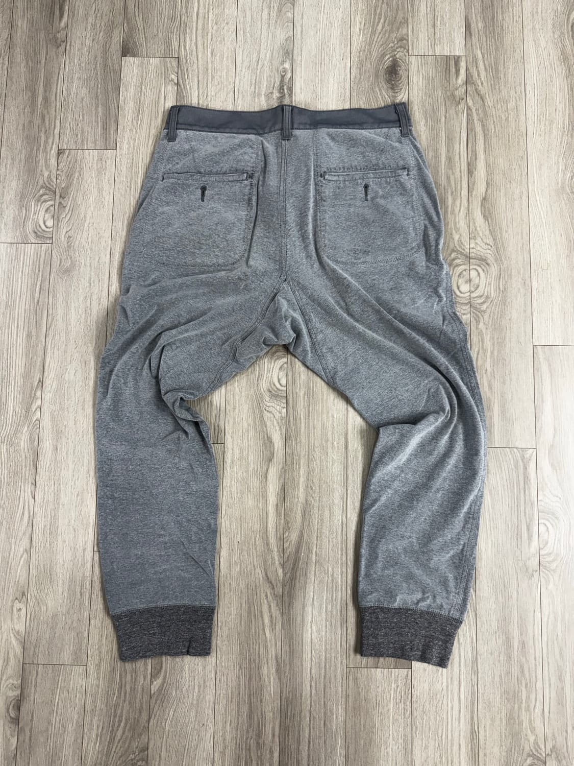 준야 와타나베 코튼 팬츠 그레이 상품이미지7