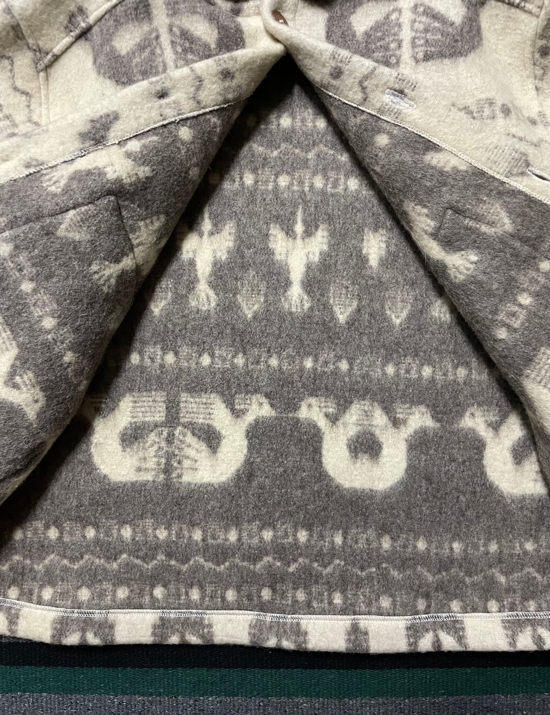 ARTEsania INDIgena 울 네이티브 패턴 자켓 상품이미지5