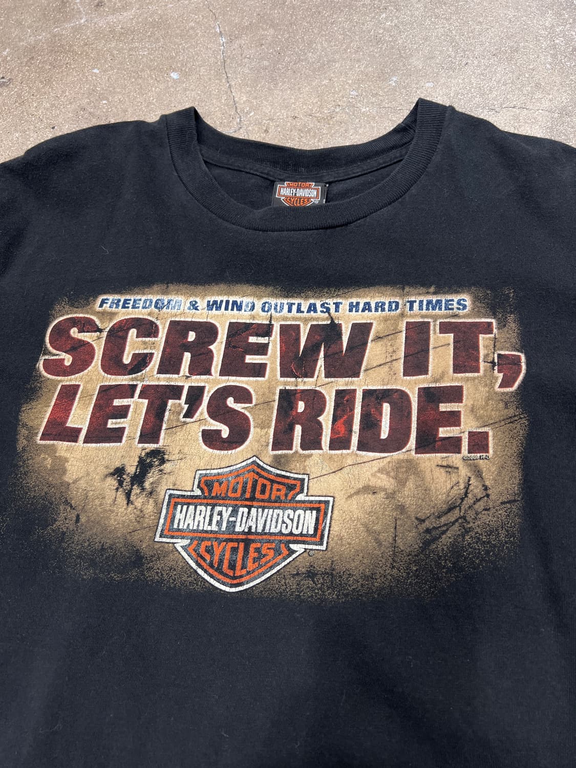 00’s 할리데이비슨 플로리다 반팔티 상품이미지3
