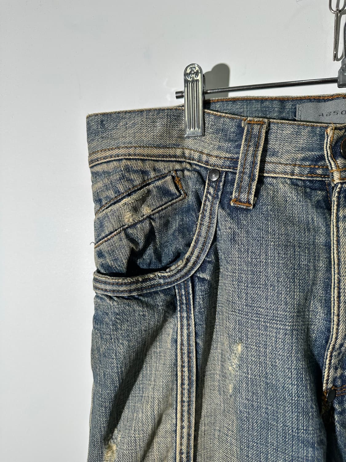 absolute joy 로우라이즈 와이드 데님 팬츠 상품이미지2