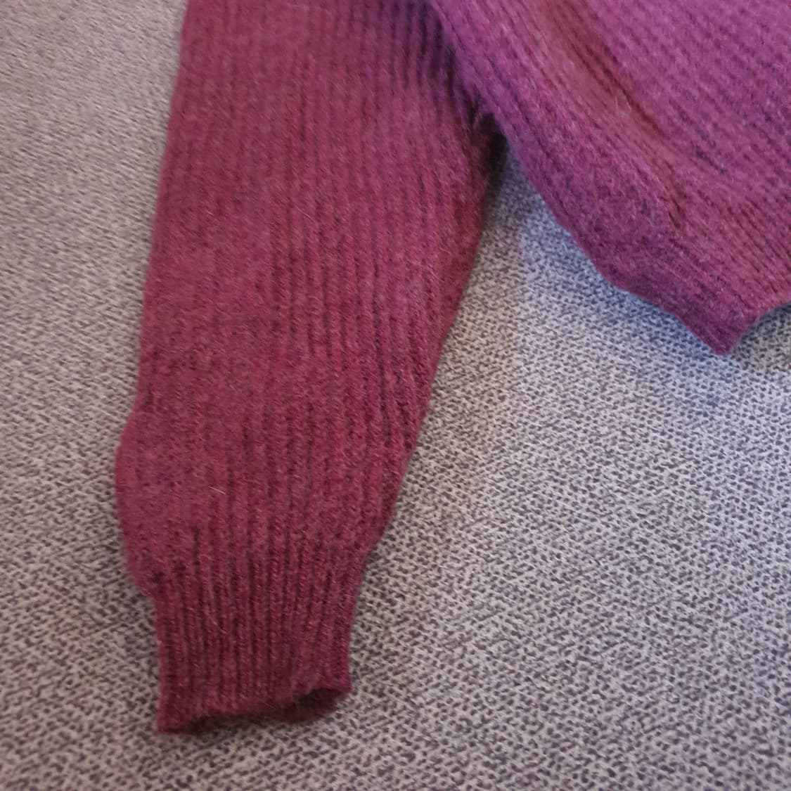 80s L.L.Bean made in u.s.a 울 집업 no.38 상품이미지8