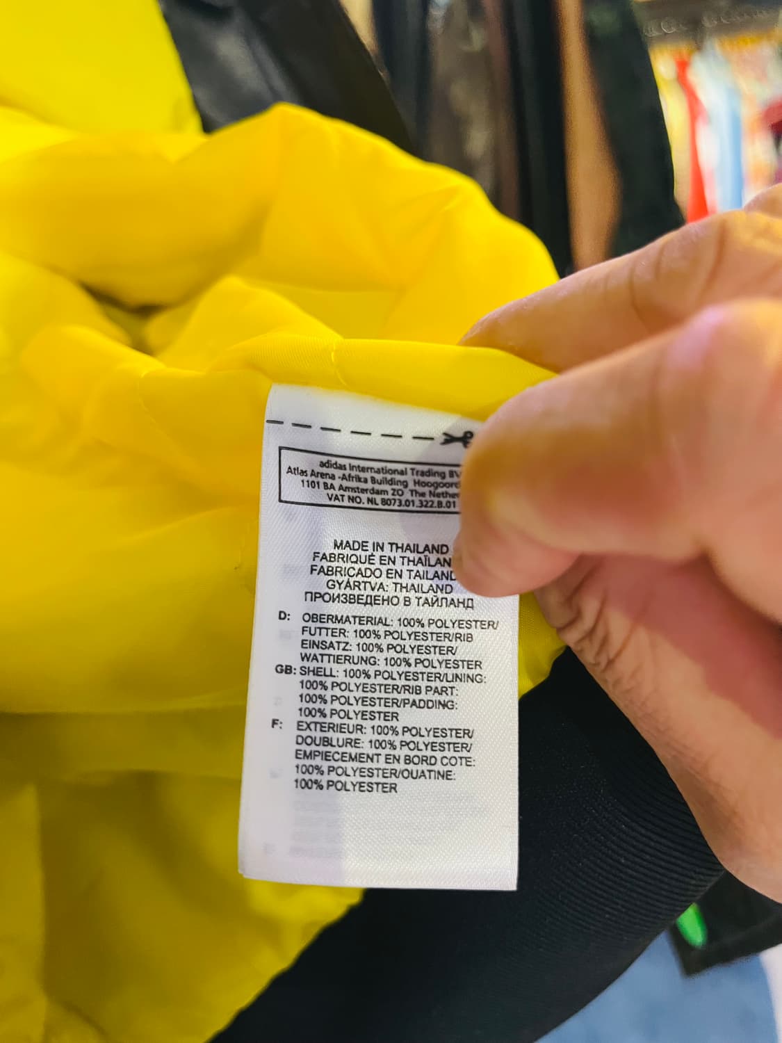 아디다스 X 데프잼 레코드 콜라보 코치자켓 상품이미지6