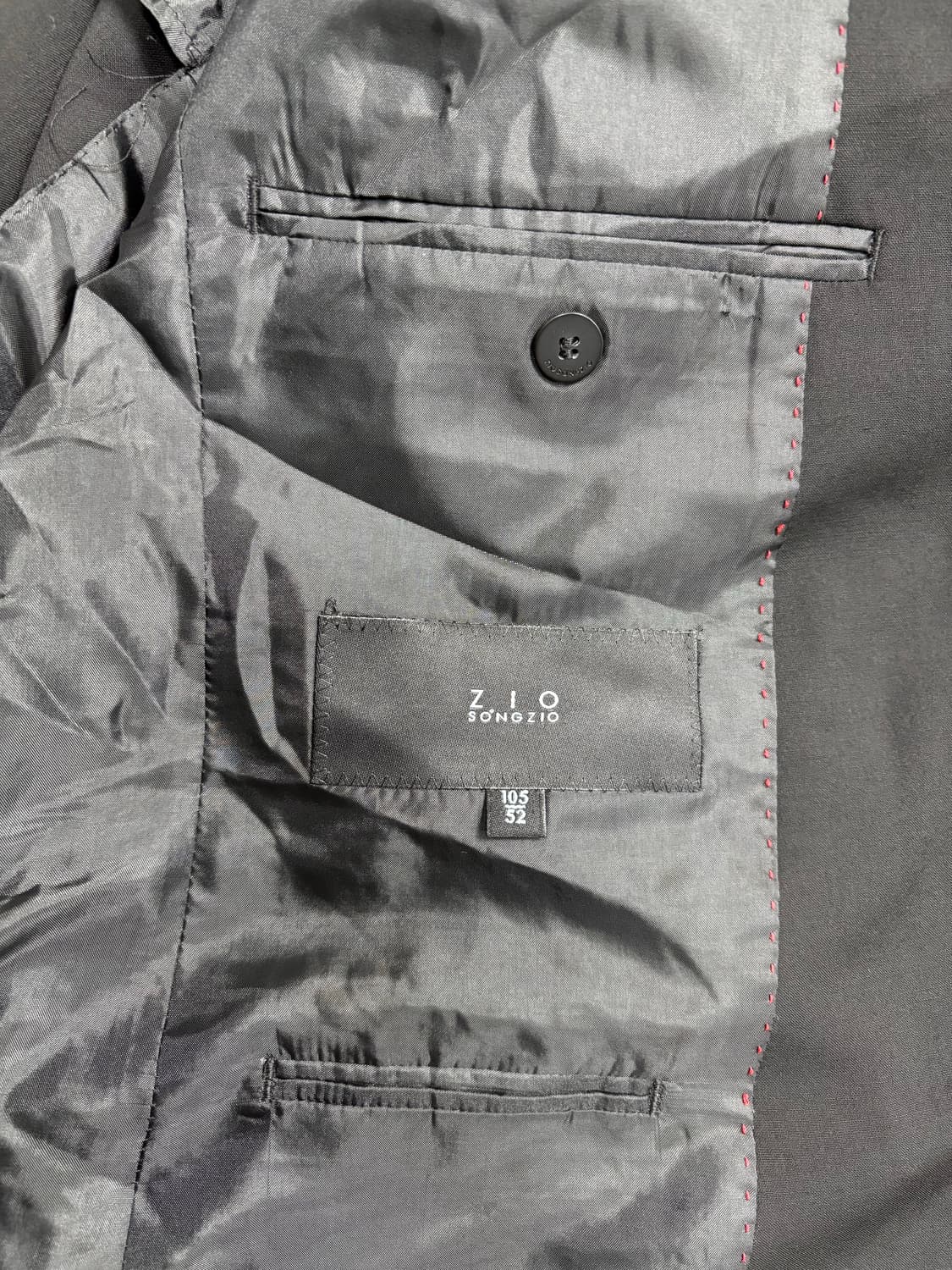 엘무드 울 블루종 자켓 블랙 상품이미지6