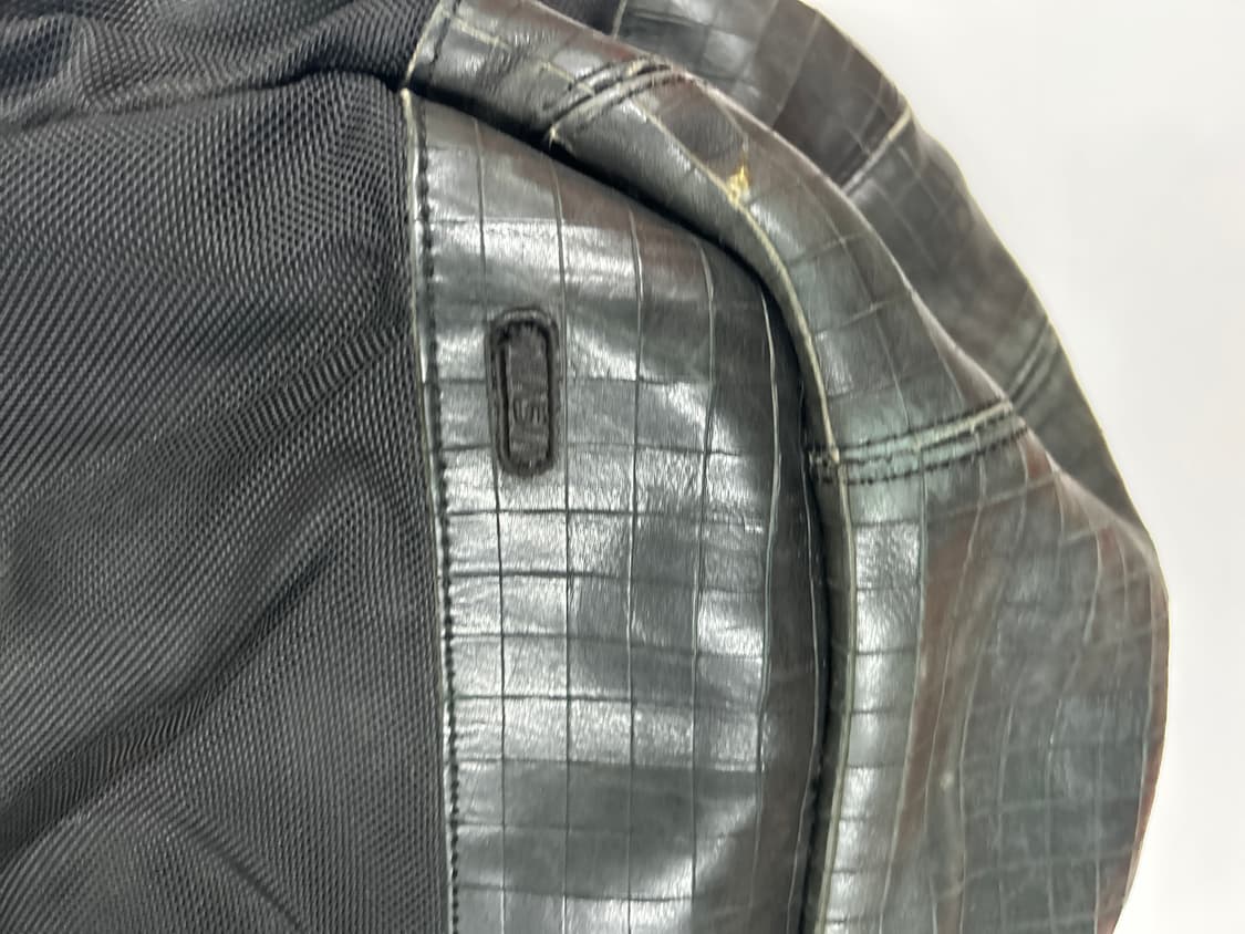 VISVIM 올드비즈빔 올블랙 레더믹스 발리스틱 백팩 20L 상품이미지8