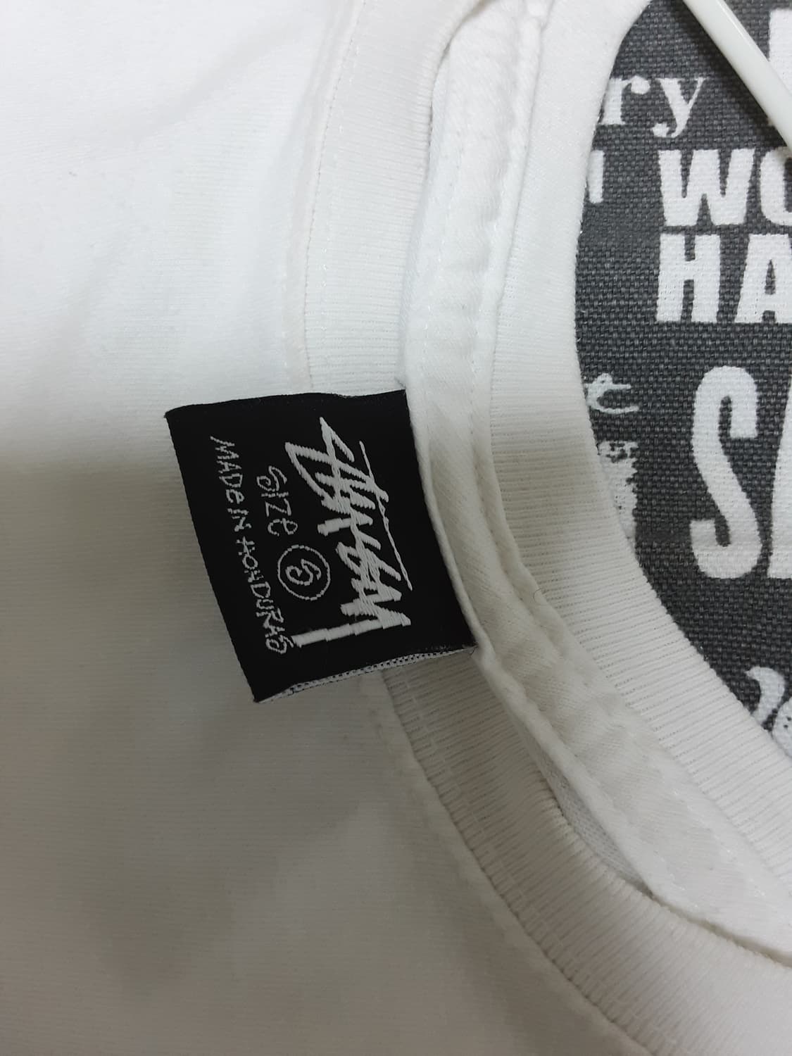 스투시 8볼 반팔 화이트 s 상품이미지3