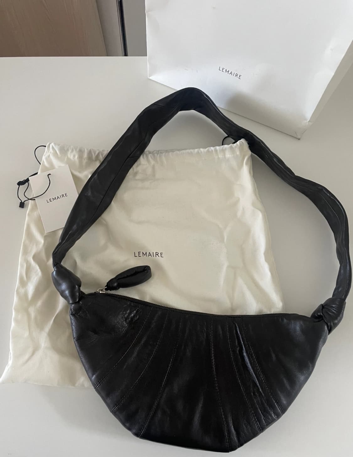 르메르 크루아상 범백 스몰 다크브라운 상품이미지1