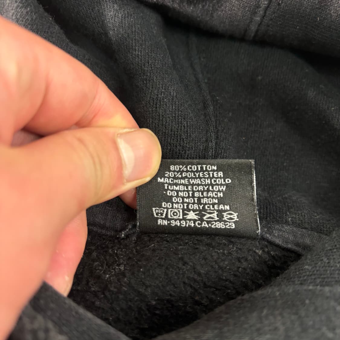 100 스투시 도쿄 스펠아웃 후드티 상품이미지4