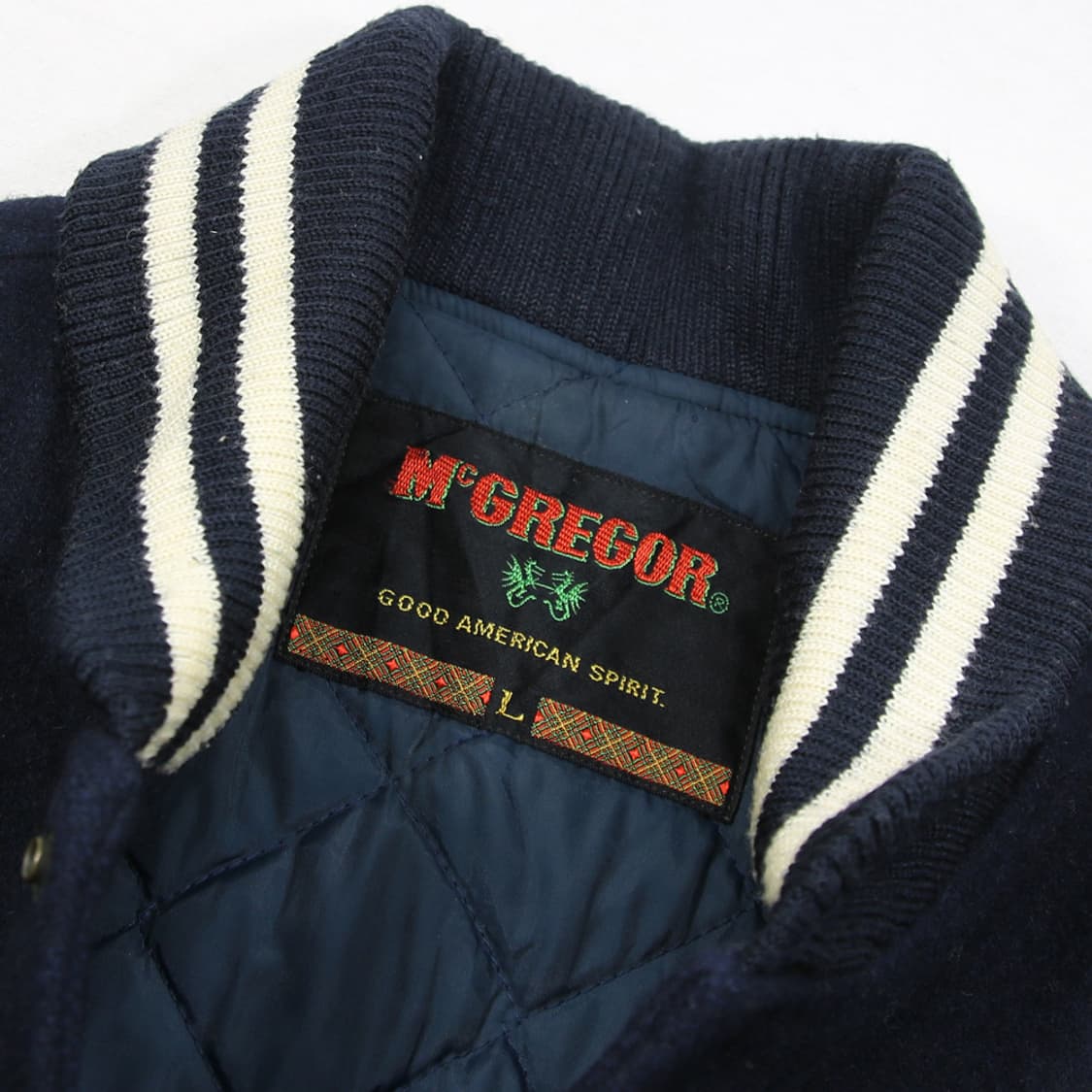 (착용컷) McGREGOR 모직 바시티 자켓 (남성용 100-103) 상품이미지5