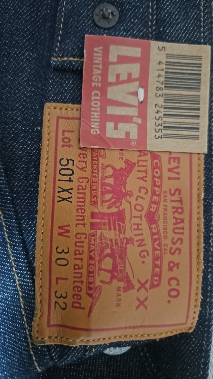 리바이스 LVC 1890 501 리지드 USA 콘밀 30X32 상품이미지6