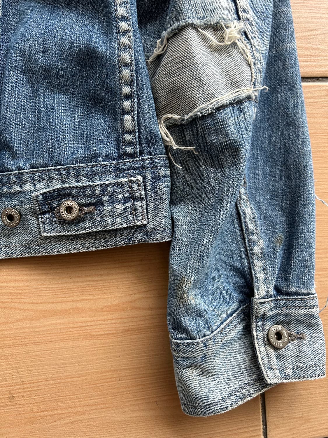 04AW Dolce&gabbana Denim jacket 상품이미지8