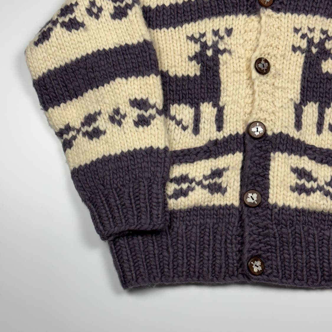 (105) 캐나다 빈티지 디어 코위찬 가디건 상품이미지4