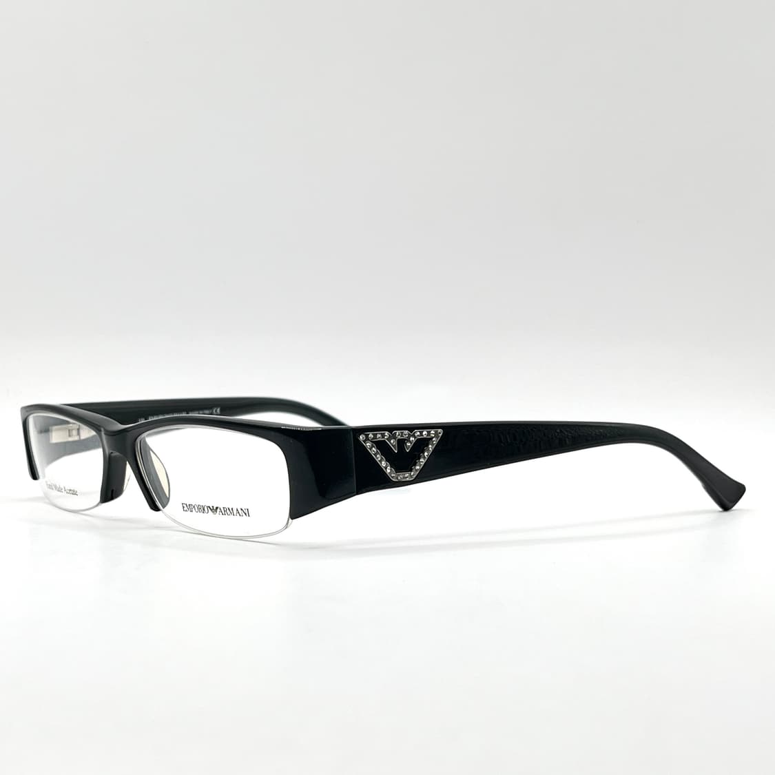 EMPORIO ARMANI 큐빅 반테 안경 상품이미지1