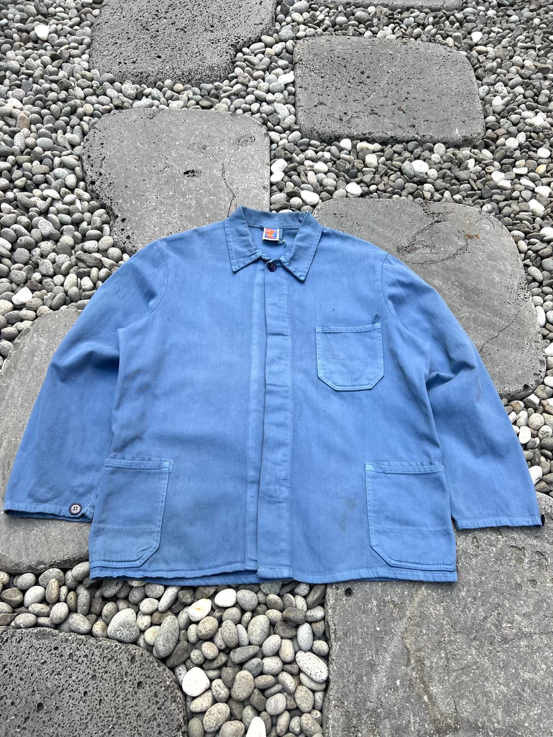 OLD LIEMCO SANFOR SKY BLUE 빈티지 프렌치워크자켓 상품이미지1