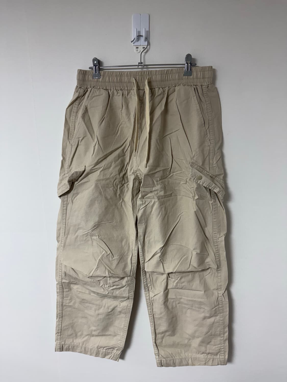 F) 베이지 파라슈트 카고팬츠 상품이미지1