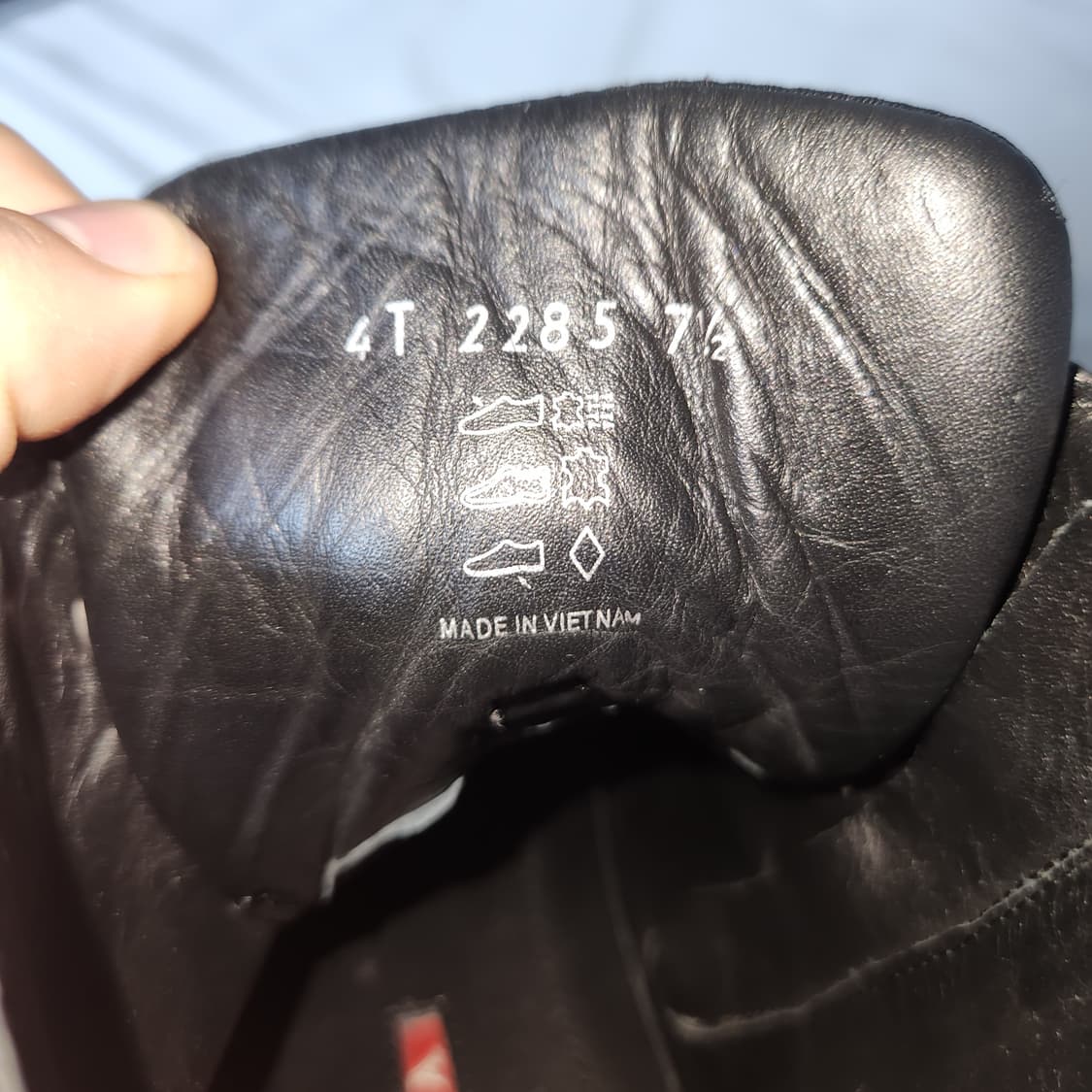 프라다 레더 부츠 상품이미지6