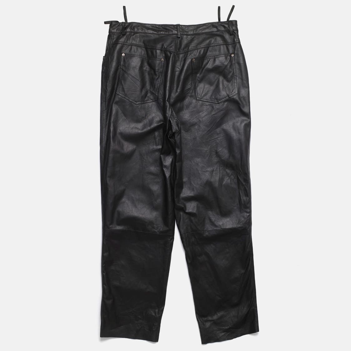 90s 유럽제 레더 팬츠 상품이미지5