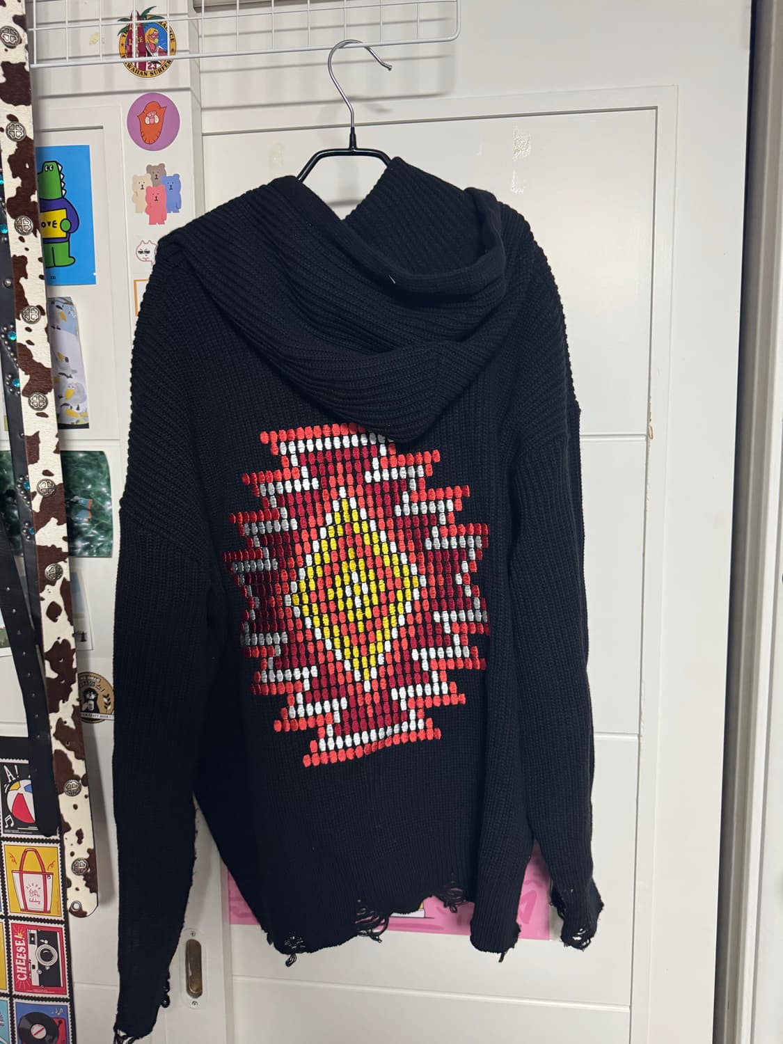 애씰미 니트 가디건 판매 상품이미지2