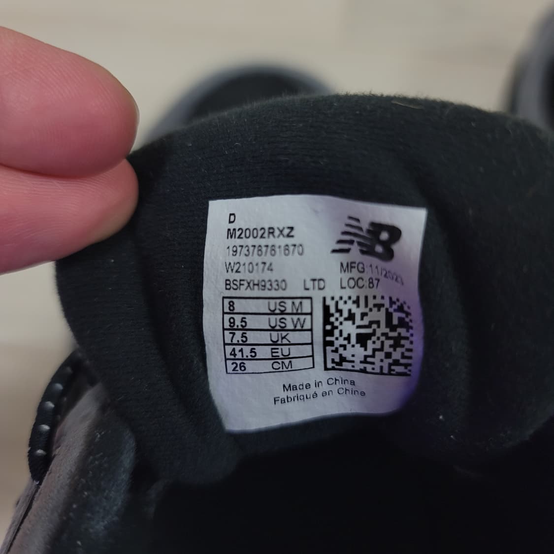 [260] <새상품급> 뉴발란스xjjjjound자운드 2002R고어텍스 상품이미지6