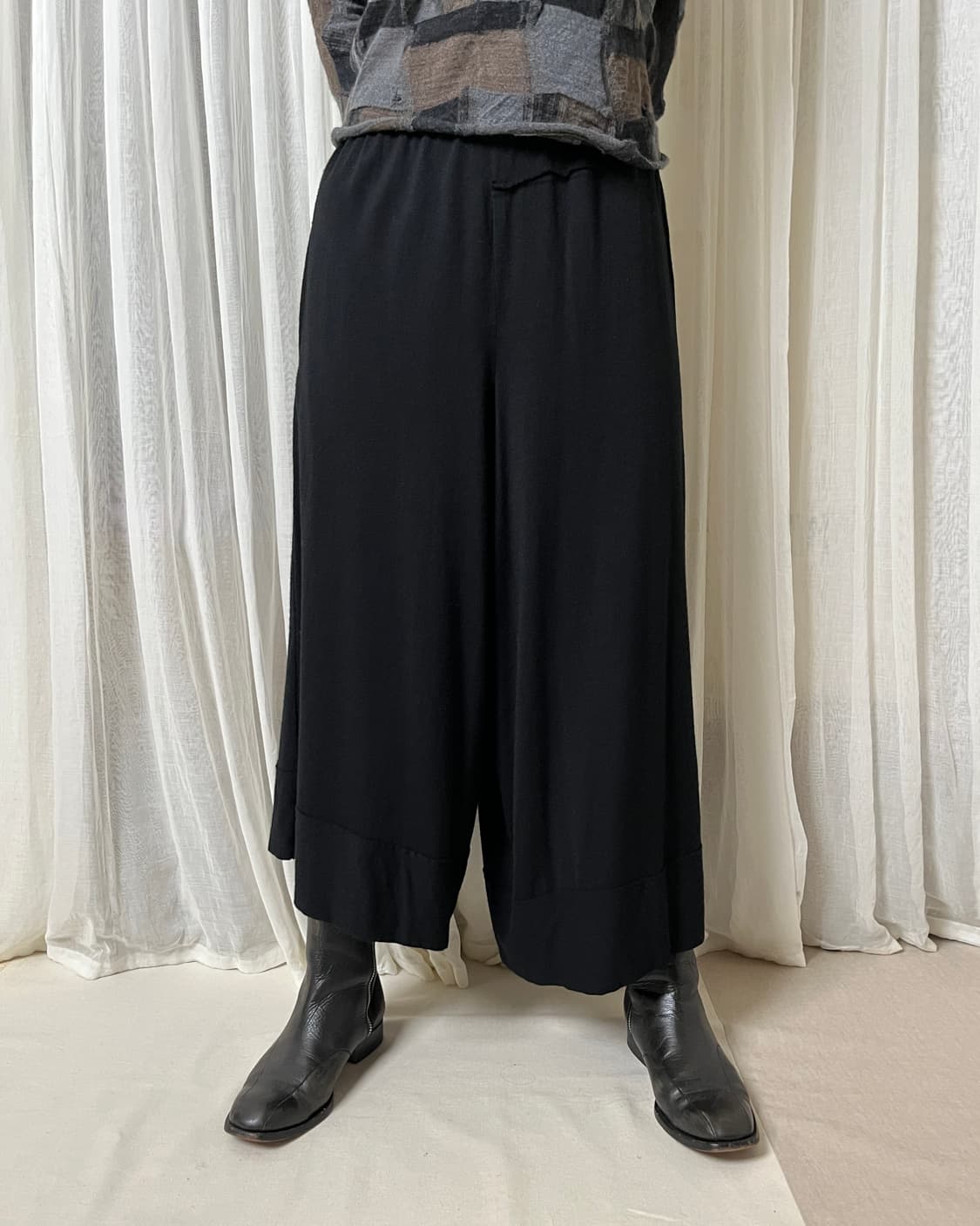 꼼데가르송 울 사루엘 와이드 팬츠 comme des garcons 상품이미지1