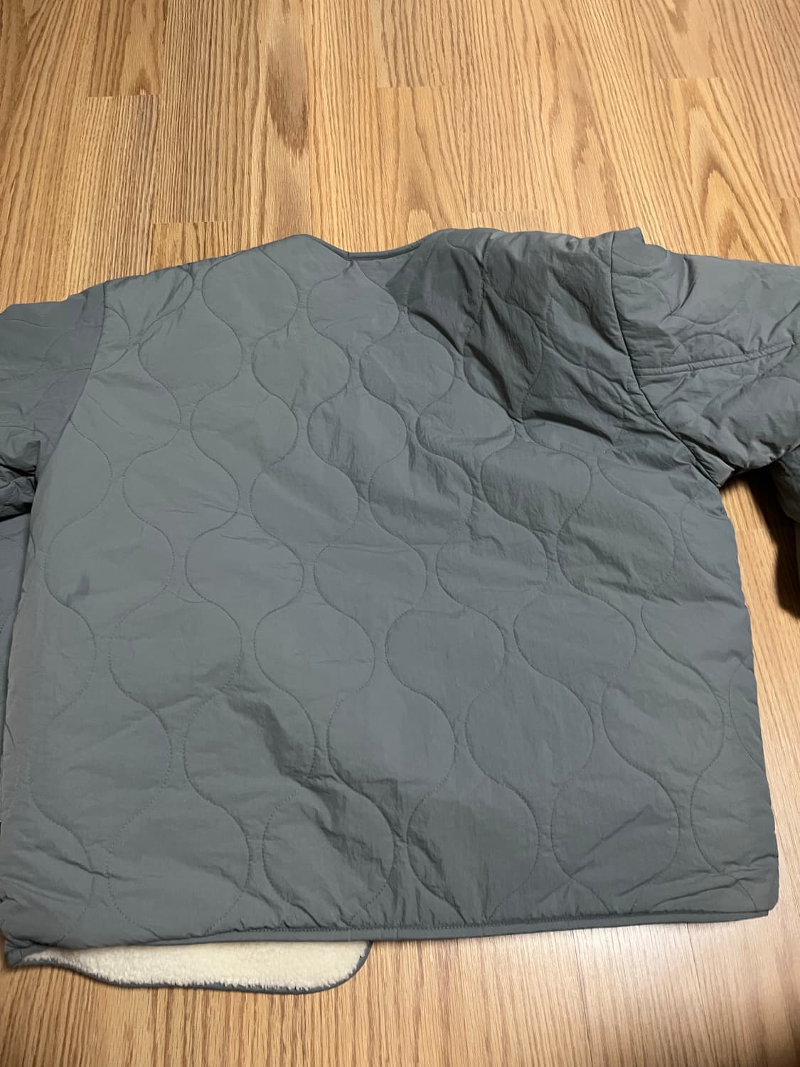 커버낫 양면 재킷 플리스 후리스 리버서블 퀄딩 상품이미지4