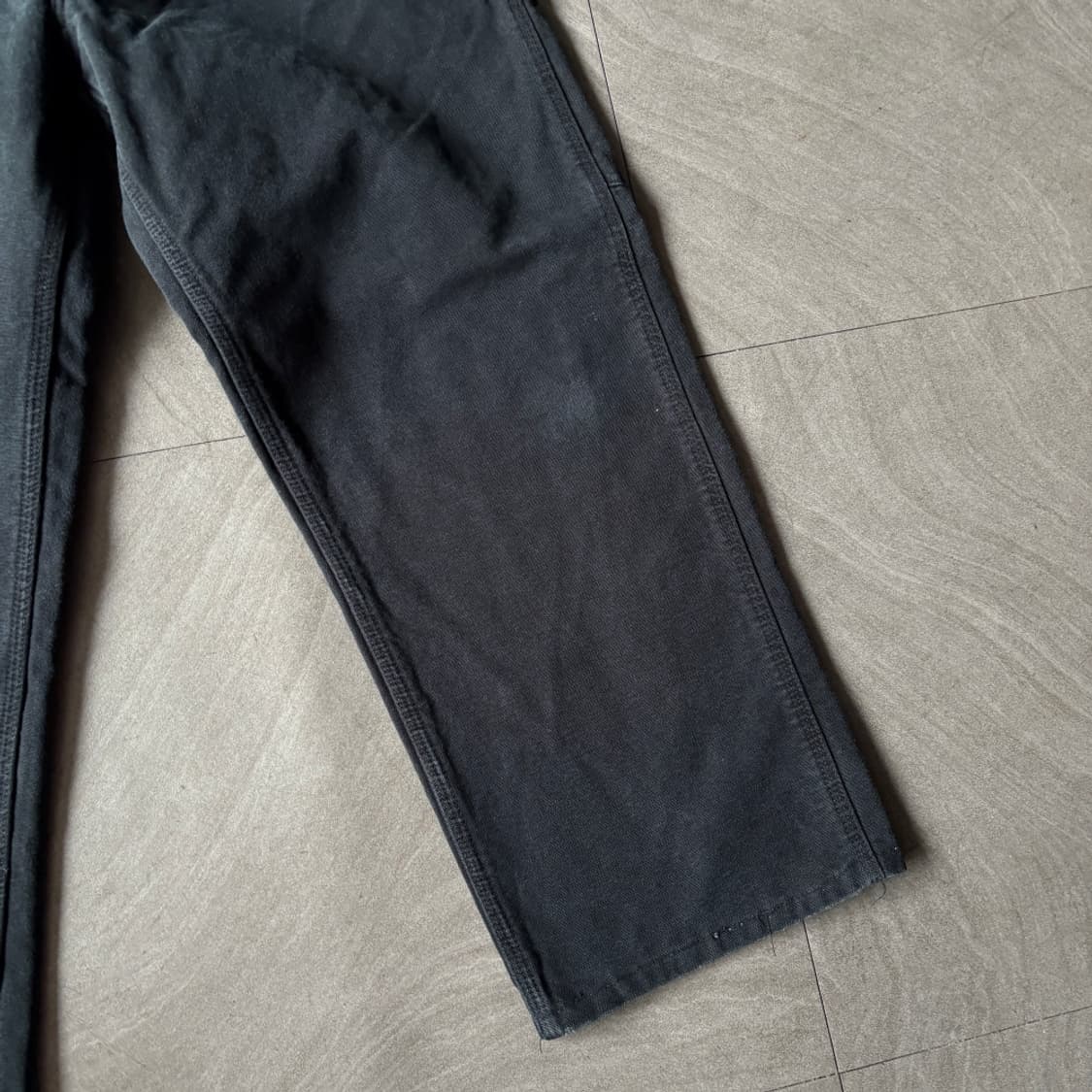 칼하트 정품 오리지널 b111 블랙 싱글니 카펜터 팬츠 상품이미지9