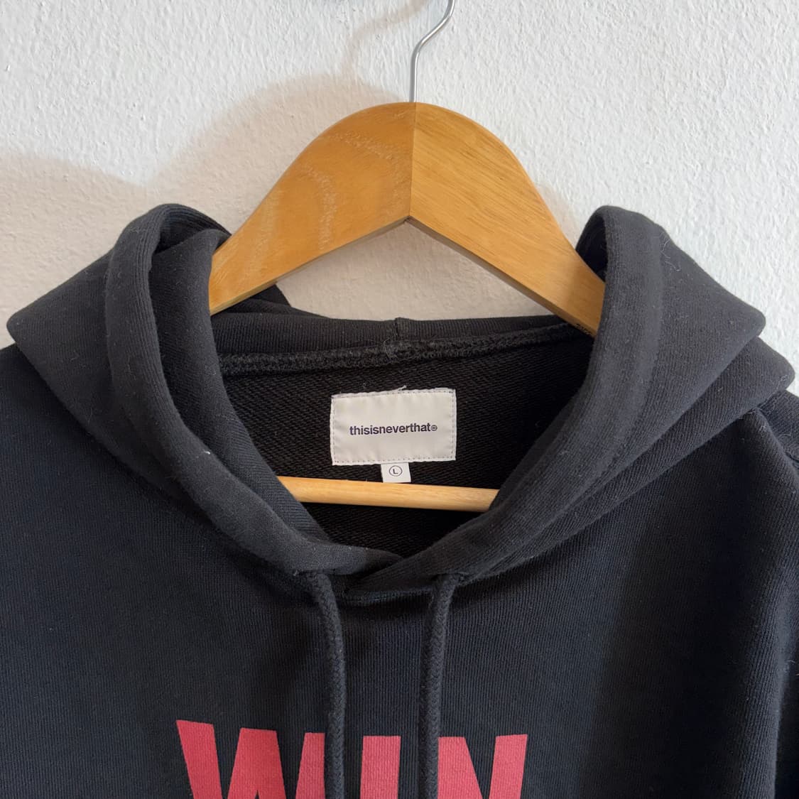 디스이즈네버댓X코리안 좀비 정찬성 후드티(L) 상품이미지3