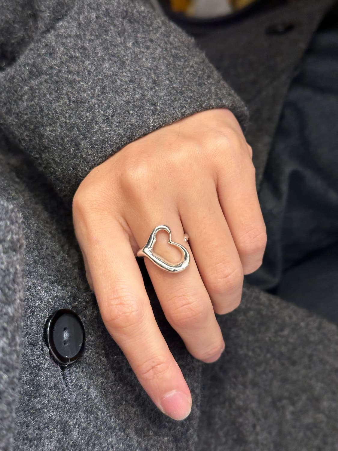 Tiffany&Co Heart 925silver rin 상품이미지1